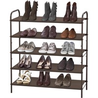 Simple Houseware 5-Tier Shoe Rack Storage Organize
