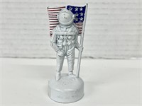 Vintage 3" Die Cast Astronaut Pencil Sharpener