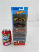 Pack de 5 voitures die cast Hot Wheels