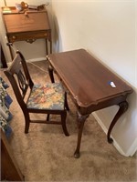 Vintage Table Desk & Chair
