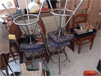 Set of Four Bar Stools