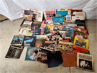 Several record albums