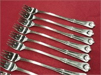 Towle Supreme Cutlery Cocktail Fork 9pc Set
