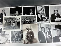 Vintage black and white promo photos