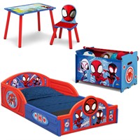Delta Children 4-Piece Toddler Room-in-a-Box Set,