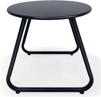 Meluvici Outdoor Side Table, Weather-resistant