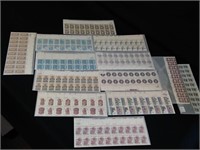 (13) US issued 15 cent Plate Blocks of Stamps
