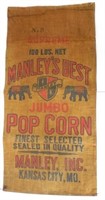 100 Lb,Manley's Best Popcorn Bag
