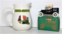 John Deere Pitcher & Snap On 1924 Car Bank