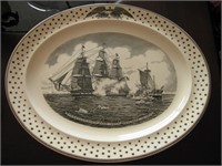 19"x 15.5" Wedgewood Nautical Platter