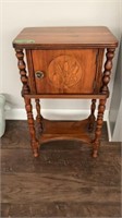 14.5x24 wooden end table