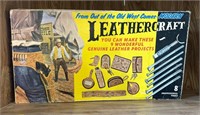 Vintage Leather Craft Kit Missing Tools