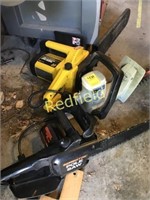 3 Electric Chain Saws