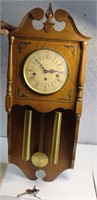 Wall Wind-up Westminster Chiming Clock by DECOR