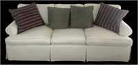 Cream Three Seater Sofa