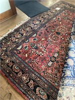 Red oriental rug 102” x 134”