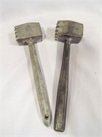 (2) Meat Tenderizer Hammers