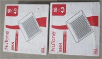 (2) Nutone 696N Vent Fans.