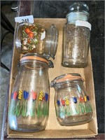 Glass Canisters / Storage Jars