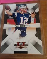 2009 Donruss Threads #59 Tom Brady - New England P