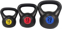 3-Piece Kettlebell