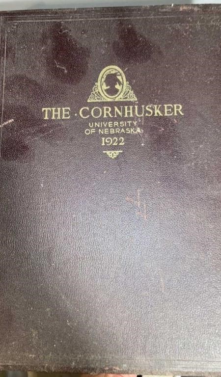 1922 University of Nebraska Cornhusker Yearbook