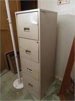 File Cabinet - 4 Drawer, Lamp