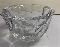 Orrefors Sweden Glass Bowl In Original Box