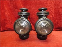 Pair Ford model T head lamps.