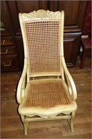 CANE BY ROCKING CHAIR