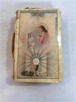 Vintage first communion Bible may need repaired