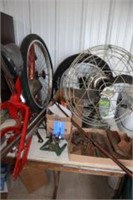 Old Fan and Bicycle