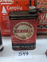 Kendall Outboard Oil Can