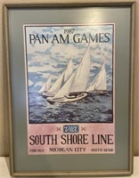 1987 Pan Am Games South Shore Line Print