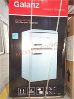 Galanz 3.1 cu ft Retro Blue Compact Refrigerator