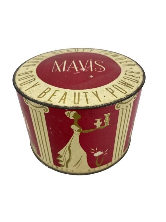 Art Deco Mavis Body Beauty Powder