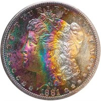 $1 1881-S NGC MS64 PL CAC
