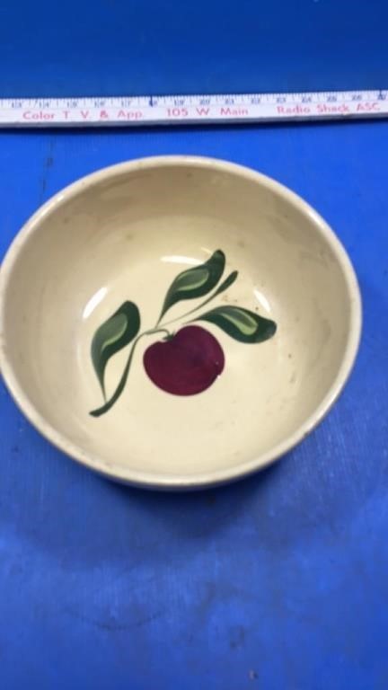 USA crock apple bowl