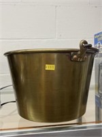 19th Century Brass Pail