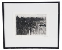 JUDY YOUENS "STONE FOREST" B&W PHOTOGRAPH
