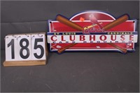 St Louis Cardinals Sign 8.75" X 19" Plastic
