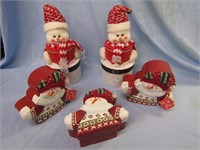 Snowman Gift Boxes Back 2 Have 2 Circle Boxes Each