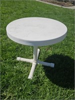 Fiberglass patio table