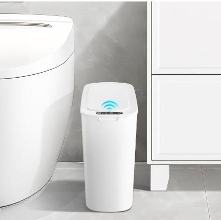 TIPGO Automatic Bathroom Trash Can with Lid