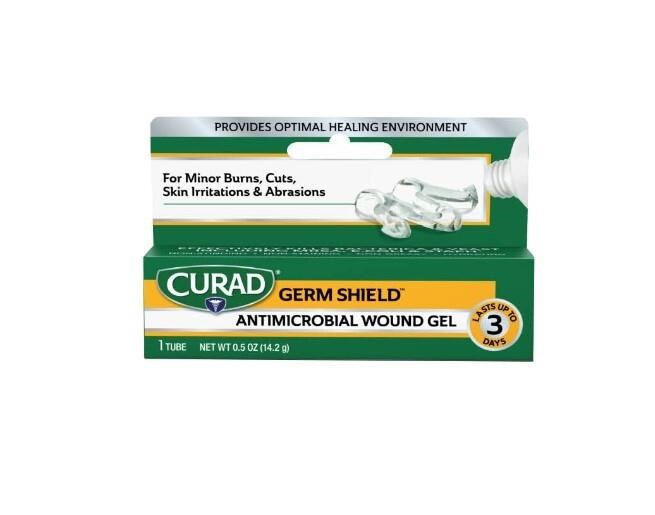 CuradGerm Shield Antimicro Wound Gel 0.5 2Pk READ