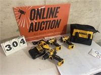 DeWalt Cordless Drills, Charger and Bag Lot