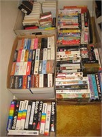 5 Boxes of VHS Tapes