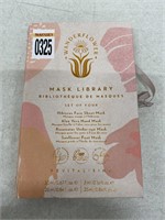 MASK LIBRARY HIBISCUS FACE SHEET MASK 4PCS