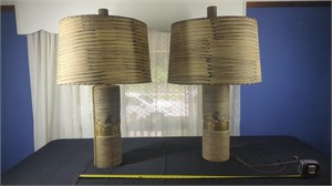 MCM EGYPTIAN STYLE LAMPS