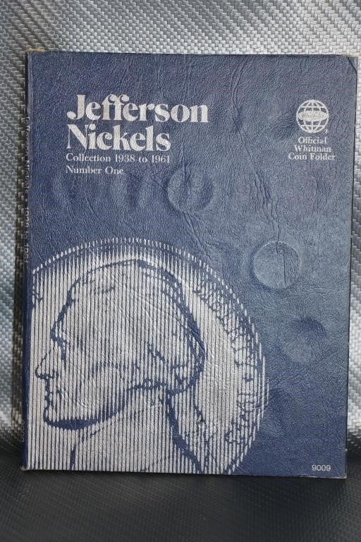 Jefferson Nickels Coin Collector Book